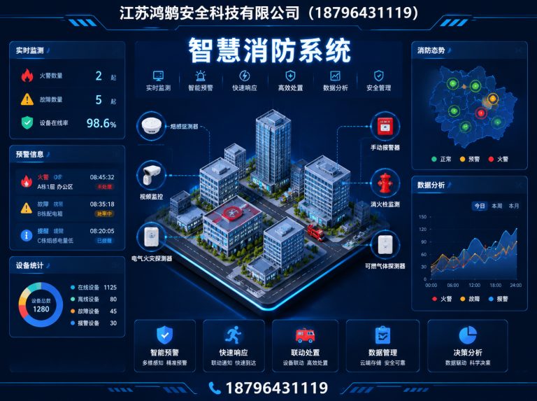 南宁智慧消防系统展示图